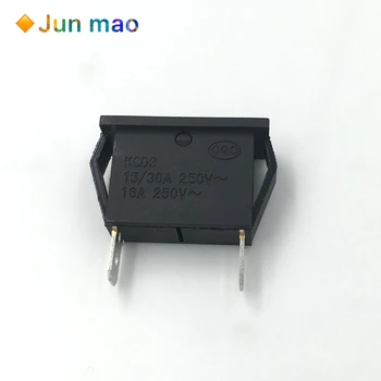 

2Pcs/5pcs 15/30A 250v 16A KCD3 2pin Medium Automotive fuse holder Soldering board insurance seat