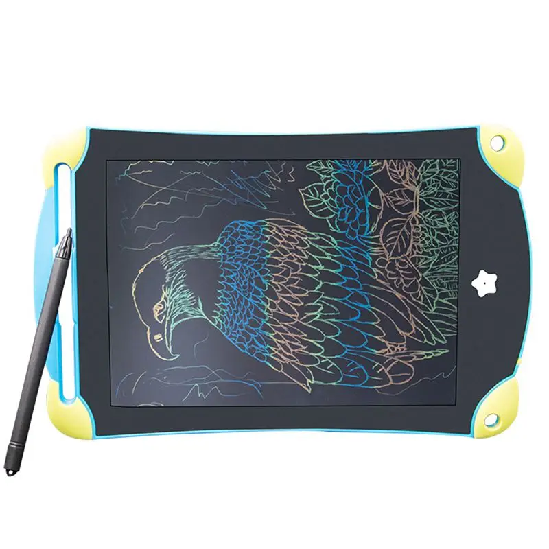 Окрашенный ЖК-планшет для письма 8,5 дюймов, доска для рисования, красочный планшет для письма, отличный подарок для детей