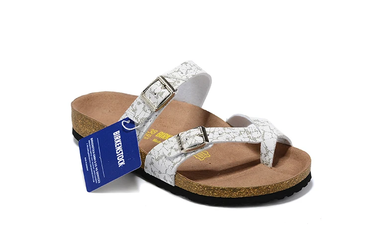Новое поступление года; сандалии-шлепанцы Birkenstock; альпинистские мужские и женские классические водонепроницаемые пляжные шлепанцы для спорта на открытом воздухе; Размеры 35-46 - Цвет: 9