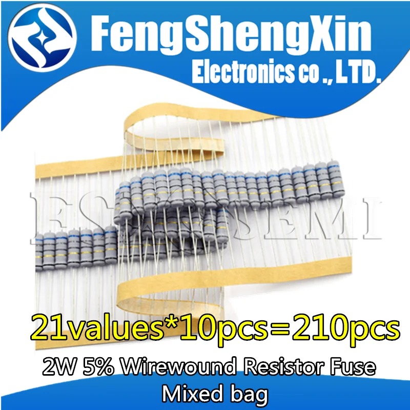 21values*10pcs=210pcs 2W 5% Wirewound Fuse Resistor Mixed bag 0.05R~100R Kit 0.05R 0.1R 0.15R 0.22R 0.33R 0.47R 0.5R 1R 2.2R 3.3 50pcs 1 2w 5% wirewound resistor fuse 0 33r 0 5r 1r 2 2r 3 3r 4 7r 5 1r 10r 22r 30r 33r 39r