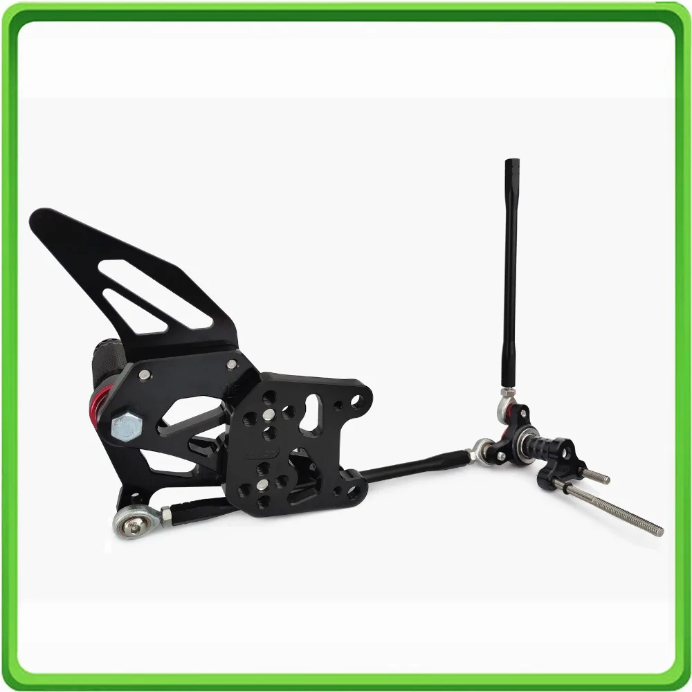 Adjustable Rearsets rear set sets footrest foot rest pegs pedal for Honda CBR 600 RR CBR600RR ABS 2009 2010  2011 2012 2013 2014 2015 2016 2017 2018 2019 (13)