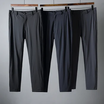 

JSBD a trousers winter spring 90% white goose down filled men thickened commercial straight down