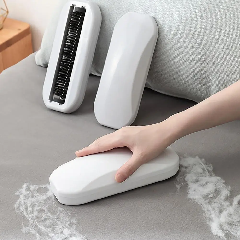 Household Lint Remover Multifunctionn Carpet Pet Hair Cleaner Anti-Slip ABS Clothing Sheets Dust Removal Brush Supplie | Дом и сад