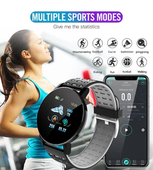 

Fitness Bracelet Blood Pressure Measurement Smart Band Waterproof Fitness Tracker Watch Women Men Heart Rate Monitor Smartband