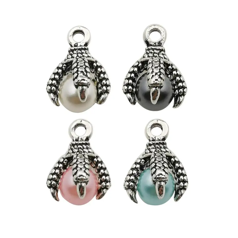 

20pcs Mixed Dragon Claw Beads Charms Pendants for DIY Necklace Bracelet Jewelry Making