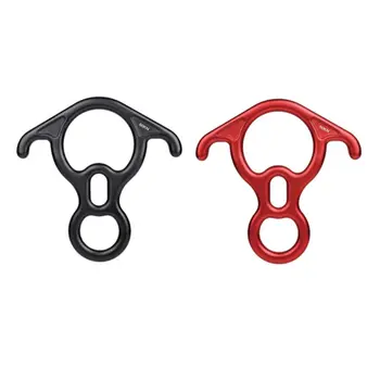 

2020 New 50KN Rescue Figure 8 Descender Outdoor Rock Rescue Gear Rappelling Carabiner