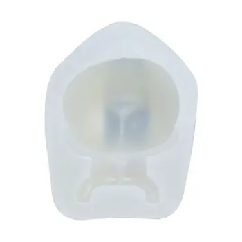 

Cute Peach Man Resin Casting Mold Cartoon Peach Keychain DIY Resin Gypsum Mold Q0KE