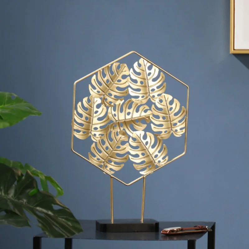  CreativeLuxury Light Creative Home Living Room Porch Desk Furniture Golden Turtle Wrought Iron Back