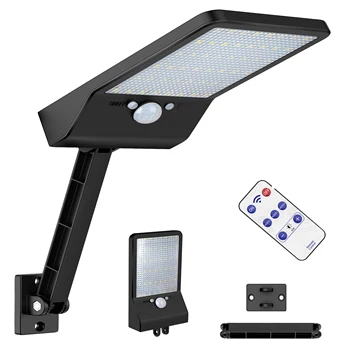 

48 LED 800 LM Solar Lamp 3 Modes Outdoor Garden Yard Path Remote Control lantern night light campg outdoor emergency