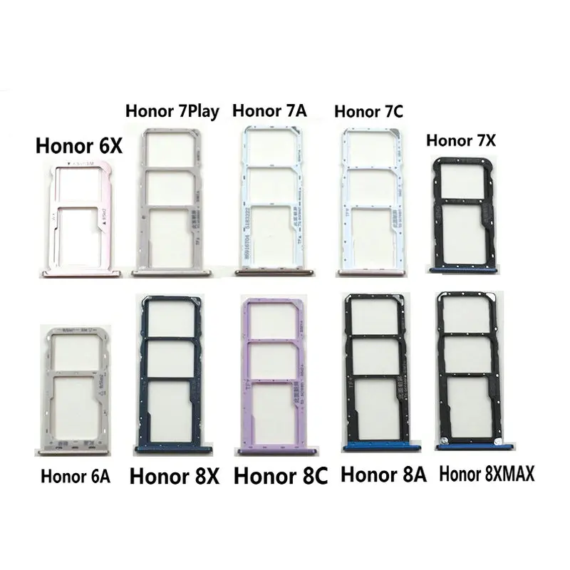 1 шт. слот для Sim-карты Huawei Honor 6X 6A 7 7X 7A 8X 8C | Мобильные телефоны и аксессуары