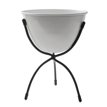 

Single Layer Multifunction Flower Pot Holder Home Bar Living Room Bedroom Office Simple Modern Balcony Metal Potted Plant Stand