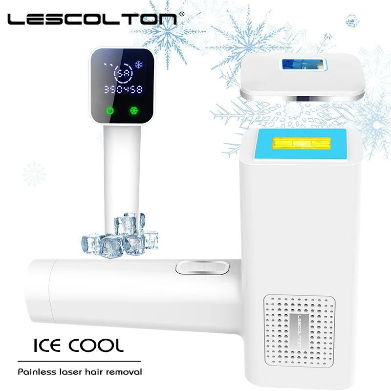 Lescolton Новинка Icecool 4в1 IPL лазерная Машинка для удаления волос лазерный эпилятор для удаления волос постоянный Электрический эпилятор лазер