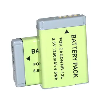 

NB-13L NB13L Battery For Canon PowerShot G1x Mark III G7X Mark II G9X Mark II Camera Batteries