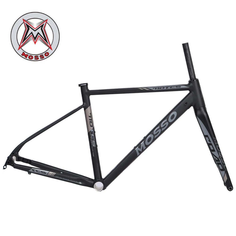 MOSSO 710TCS Aluminum Alloy Road bike Frame With Carbon Front Fork