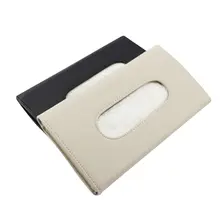 Кожаный фургон грузовик автомобиль ткани чехол диспенсер для заднего сиденья и солнцезащитный козырек коробка для салфеток держатель