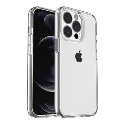 Glitter Clear Hybrid Phone Case Cover - iPhone 12 Mini (Clear)