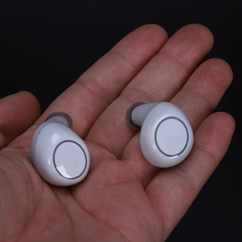 TWS браслет наушники Bluetooth 5,0 настоящие Беспроводные наушники с шумоподавлением бинауральные мини спортивные наушники с микрофоном