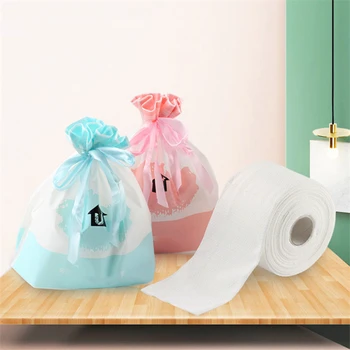 

Disposable Face Towel Pure Cotton Makeup Beauty Non-Woven Cleansing Towel Thickening Soft Absorbent Can Be Customized Packaging