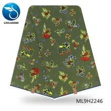 Воск liulanzhi нигерийский швейный Анкара салфетка ткань гарантированный хлопок восковые принты нигерийский 6 ярдов/партия ML9H2243-55