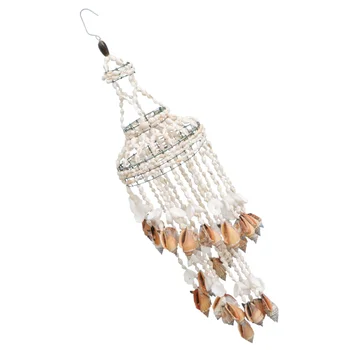 

1Pc Home Decoration Shell Wind Chime Hanging Wind-bell Decorative Wind Chime for Door Window Home Party