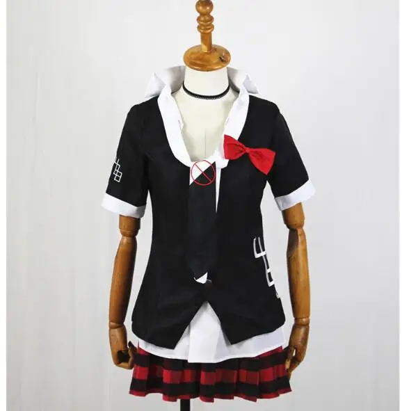 Danganronpa Косплей Дзюнко Эносима Emboitement Inushio Kimuchi символ знак Марка Dangan-Ronpa триггер счастливый хаос Косплей Костюм