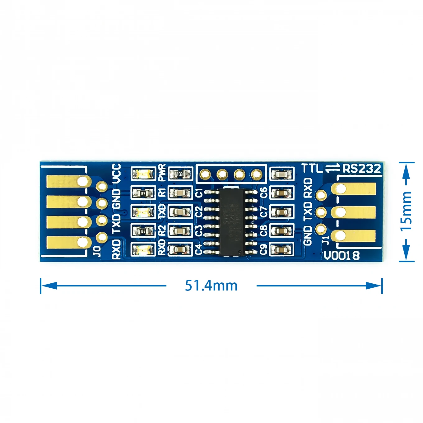 RS232 SP3232 ttl к RS232 модуль RS232 к ttl кисть линии последовательного порта модуль