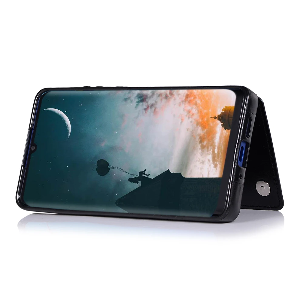 L-FADNUT кожаный флип-держатель для карт чехол для HUAWEI mate 20 Lite Pro Nova4e P30 удобный телефонный Футляр кожаный бумажник защитный чехол