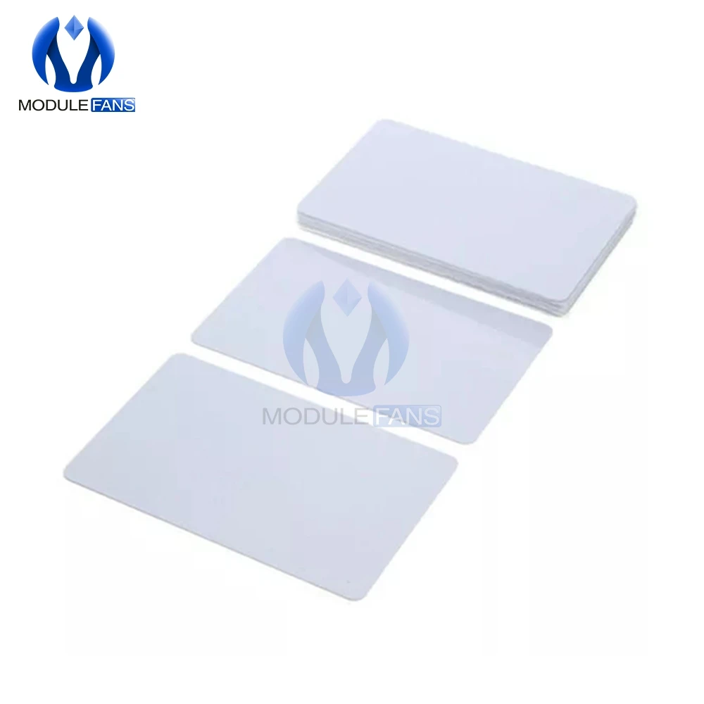 10PCS IC Card Changeable 13.56MHz NFC Smart Tags For 1K S50 RFID ISO14443A Arduino | Электронные компоненты и