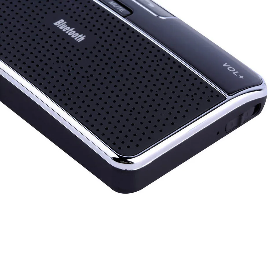 Wireless Bluetooth Handsfree Speaker Phone MP3 Car Kit Sun Visor Clip Drive Multipoint Speakerphone Speaker Car Kit Sun Visor