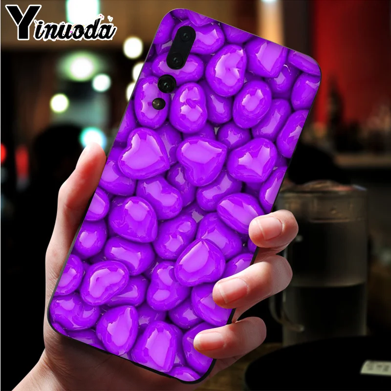 Yinuoda infinity on фиолетовый DIY Окрашенные красивые аксессуары для телефонов Чехол для Haiwei P9 P 10 Plus P20 P20 Pro Honor 9 10 чехол