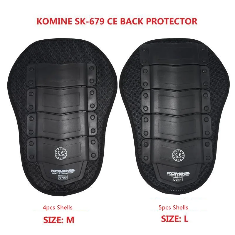 Защитная задняя панель Komine SK 679 CE для мотоцикла гоночный костюм встроенная защита