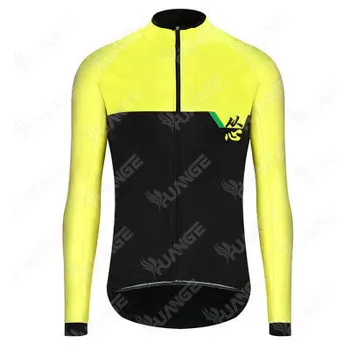 

HuanGe Chinese style 2020 gopro bike suit men's long sleeve jersey outdoor bike mountain bike triathlon bike suit roopa ciclismo