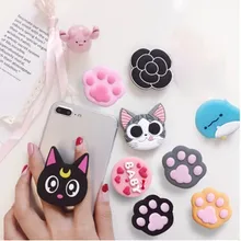 Finger-Ring Airbag-Bracket Socket Mobile-Phone-Handle-Bracket iPhone Cartoon Cute Samsung