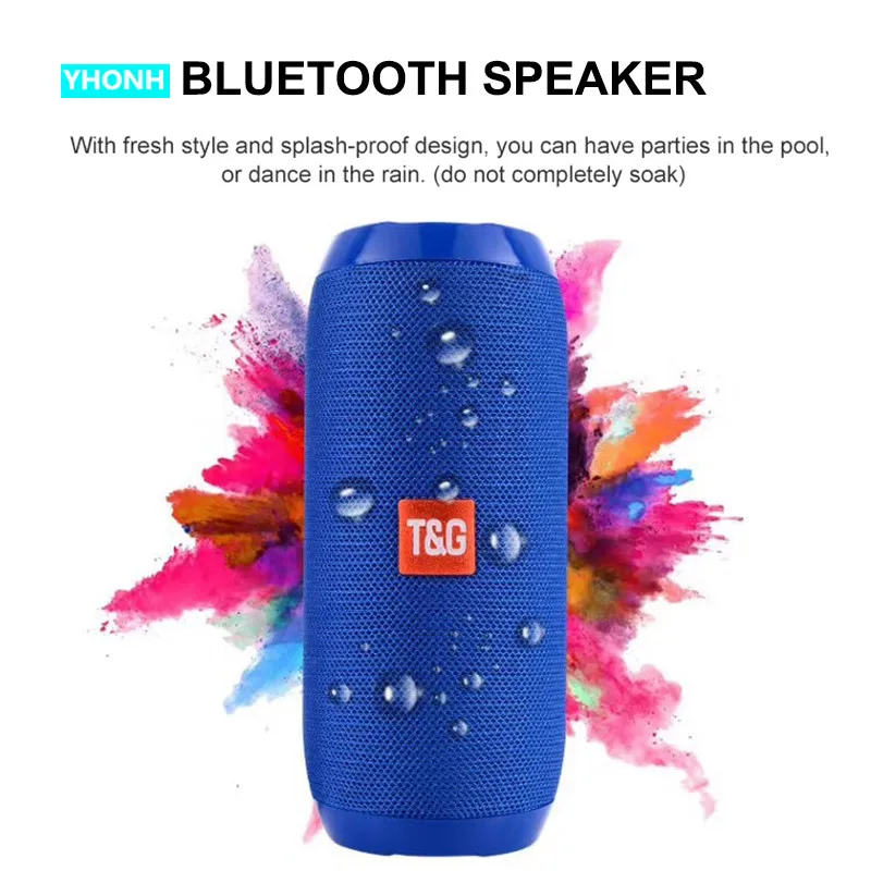 

Bluetooth Speaker Portable outdoor Wireless Speakers Soundbar Subwoofer Loud speaker TF MP3 Built-in Mic computer speakers