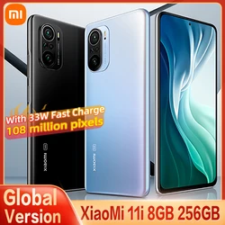 Global Version Xiaomi Mi 11i 5G Smartphone Snapdragon 888 Octa Core 108MP Camera 120HZ AMOLED Screen 4600mAh Battery With NFC
