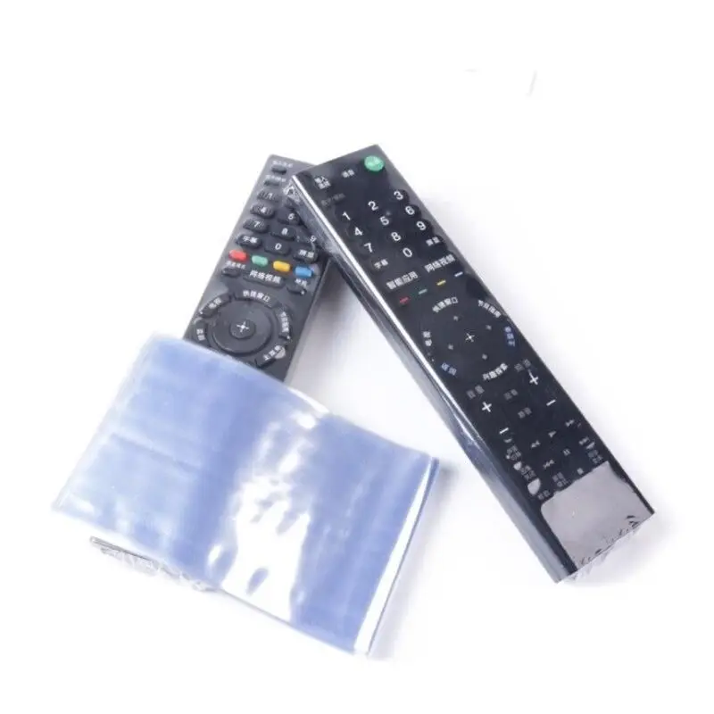 Funda protectora de PVC para mando a distancia, película termorretráctil impermeable, accesorios de televisión, 10 Uds.