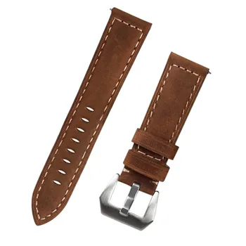 

Compatible With Samsung Galaxy Watch Active Leather Watch Straps Release Leather Replacement