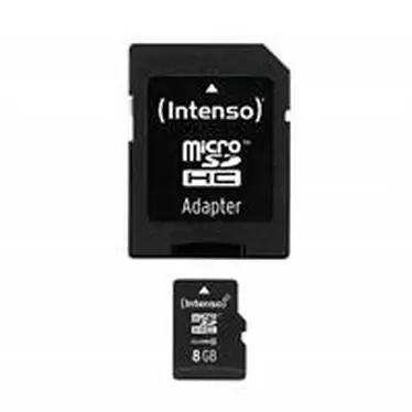 Интенсивный 3413460 Micro SD класс 10 8 жесткий ГБ C/адаптация | Компьютеры и офис