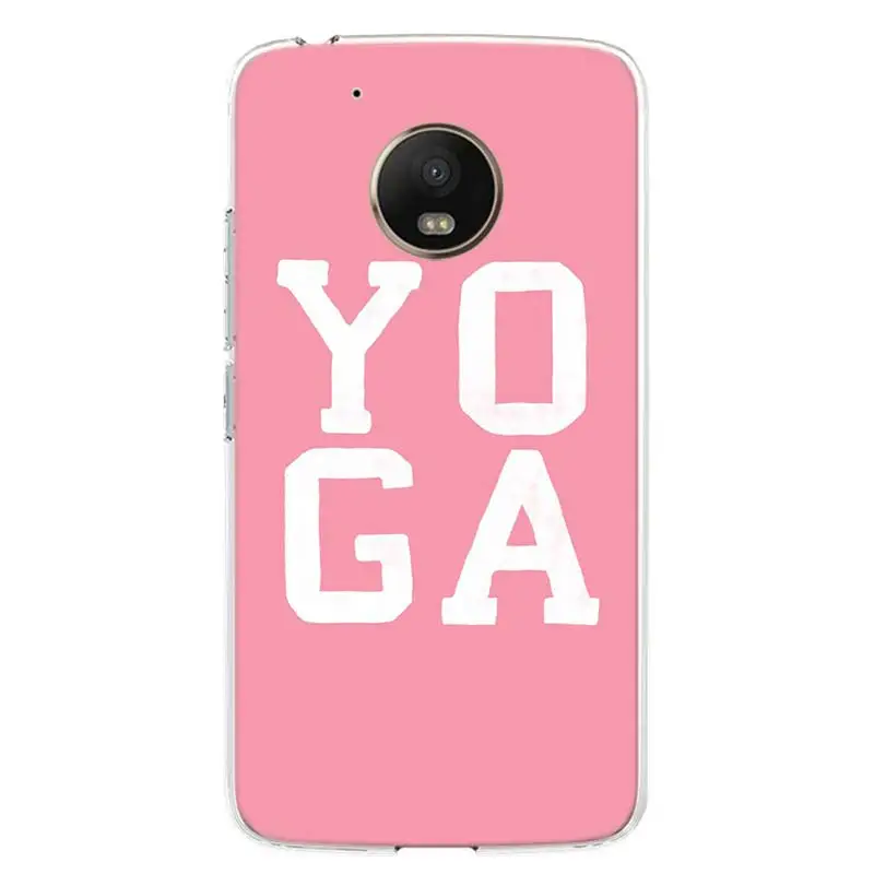 TW075-6 Чехол для телефона Aum Om Yoga для Motorola Moto G7 G6 G5S G5 E4 Plus G4 E5 Play power EU Подарочный чехол с рисунком - Цвет: TW075-6