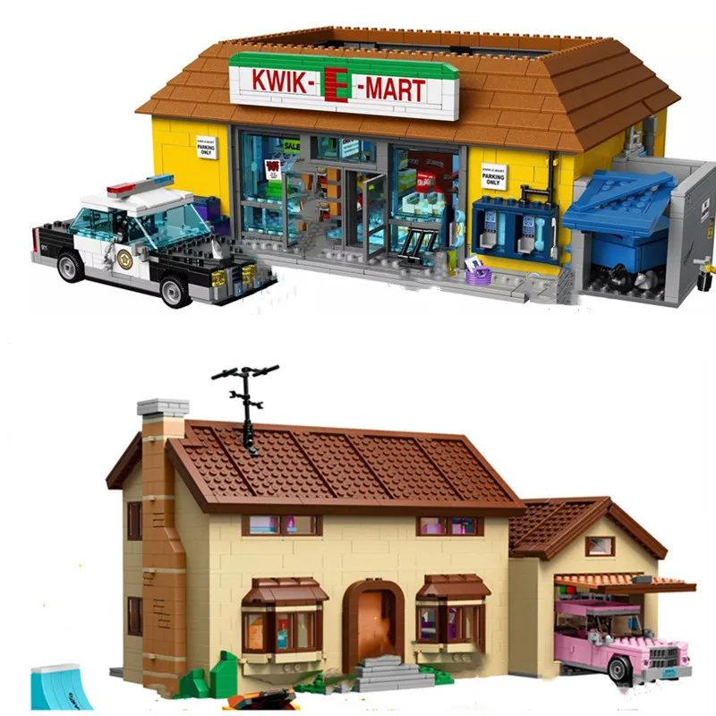 lego simpsons supermarket