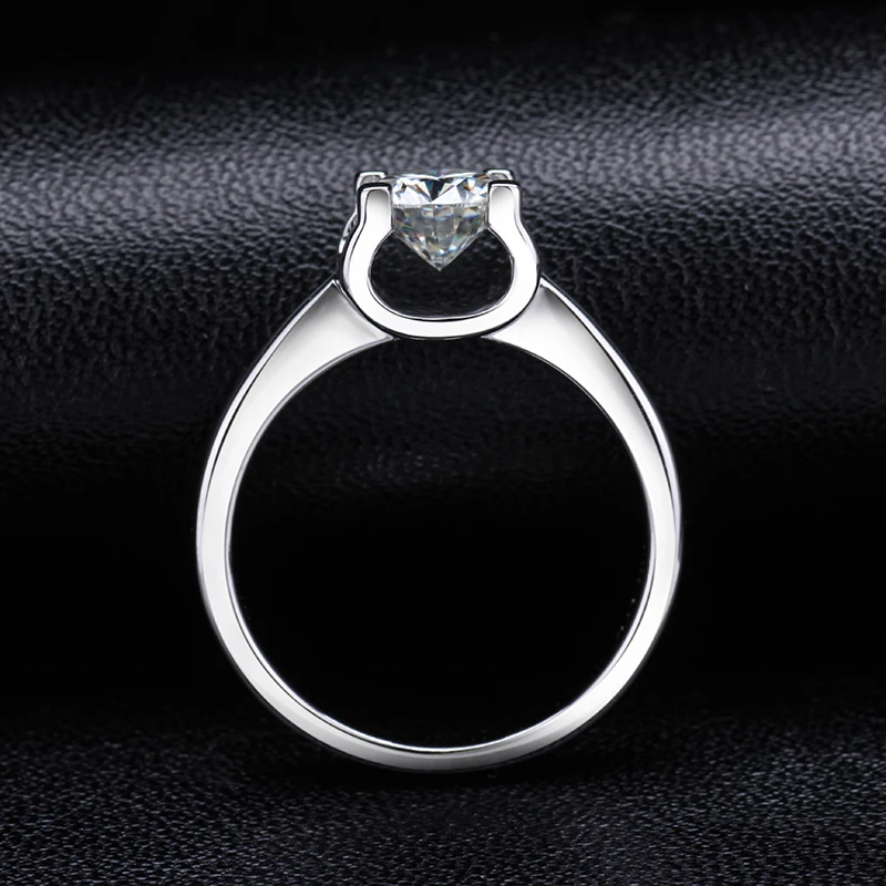 Starsgem Jewe Тест Положительный 18 К позолоченное 925 серебро F moissanite кольцо Тест Положительный moissanite кольцо Высокое качество для женщин