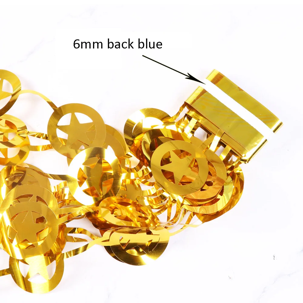 2 м сердце фольга дверь занавес День Рождения украшения взрослых блесток фон окна