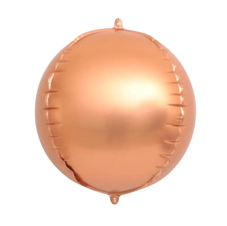 metal rose gold 20 шт. 10 дюймов 4D розовое золото Серебряная Фольга Воздушный шар День рождения Свадебные украшения День Святого Валентина юбилей Детские принадлежности для душа - Цвет: metal rose gold