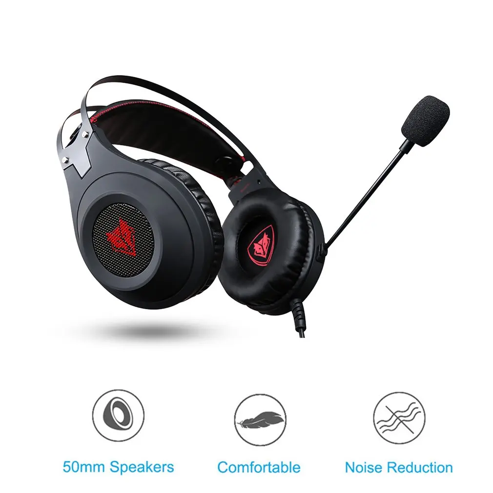 XIBERIA, брендовые Игровые наушники, NUBWO N2U, проводная USB гарнитура, геймер, с микрофоном, регулятор громкости, светодиодный, для компьютера, ноутбука, fone