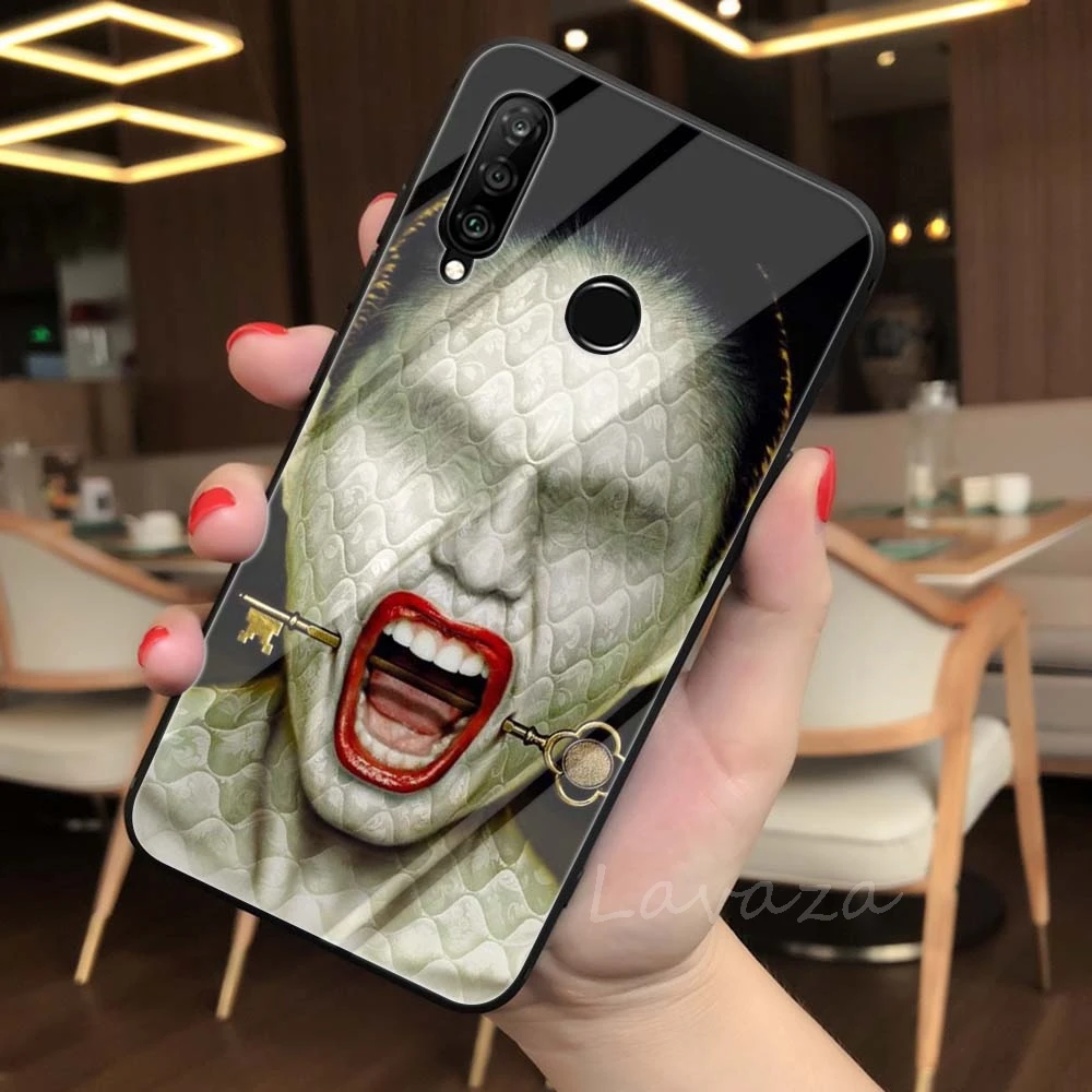 TG11 Ривердейл ТВ American Horror Story закаленное Стекло мягкий чехол для Huawei Honor 8x9 Коврики 20 P Smart P10 P20 P30 Lite рro - Цвет: TG11