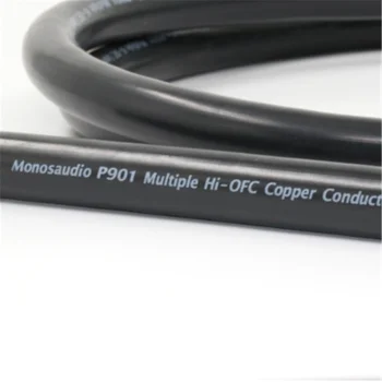 

P901 multiple Hi-OFC copper power cable 4.5Square hifi AC Power cord electric supply cable11AWG(4.5mm2)x3core