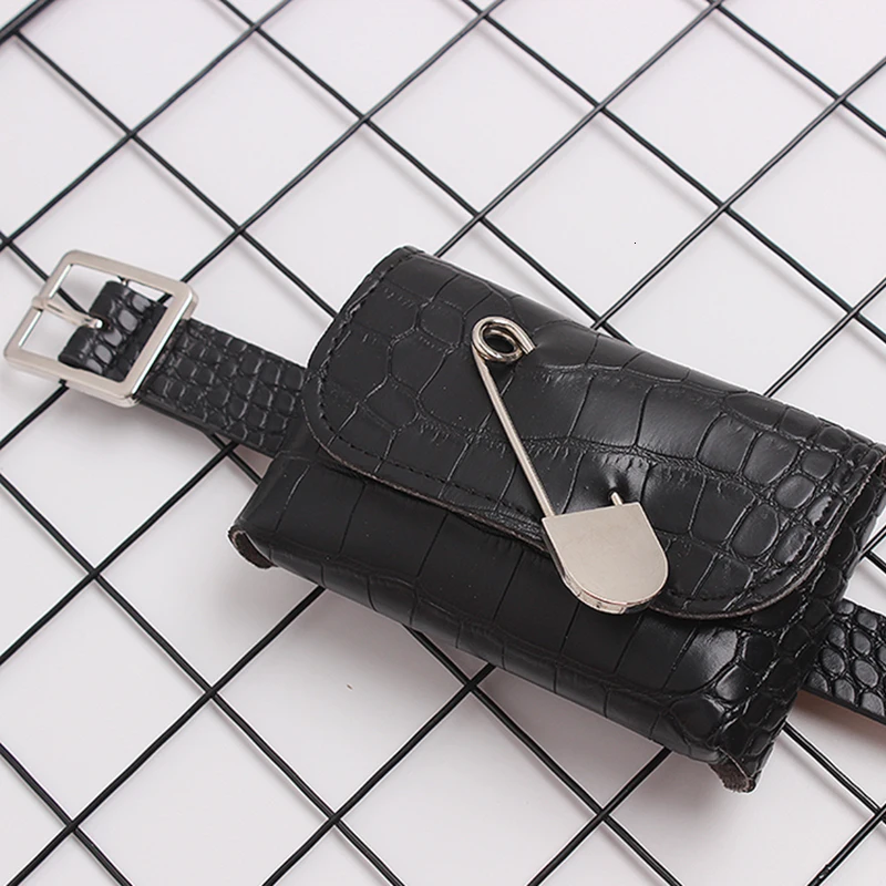CHICEVER PU Leather Patchwork Metal Women's Belts Tunic With Bag Adornment Adjustable Korean Belt Female Autumn Fashion New