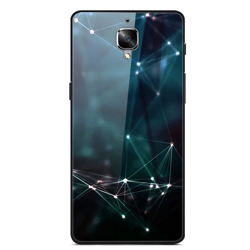 Для oneplus 3T чехол A3010 закаленное стекло твердая задняя крышка для One Plus 33t чехол стеклянный чехол для телефона s для oneplus 3T oneplus 3 1+ 3t - Цвет: 7