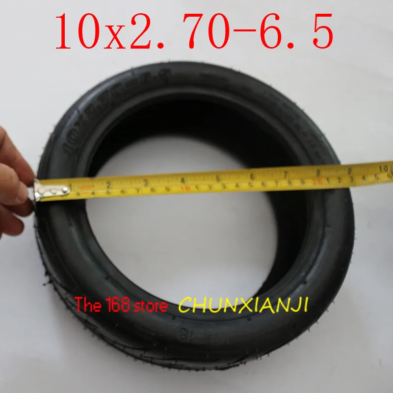 Высокое качество бескамерные шины 10x2. 70-6,5 вакуумные шины подходит для электрического скутера сбалансированный скутер 10*2,70-6,5 tyre10 дюймов вакуумные шины