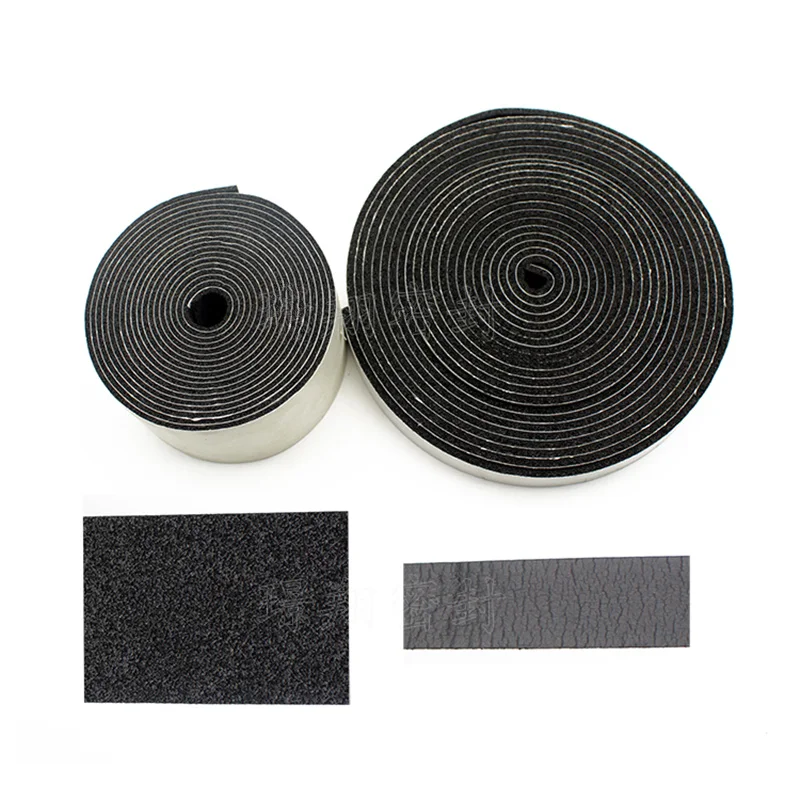 Гибкая односторонняя клейкая огнестойкая резиновая губка 3 м Резиновая лента для